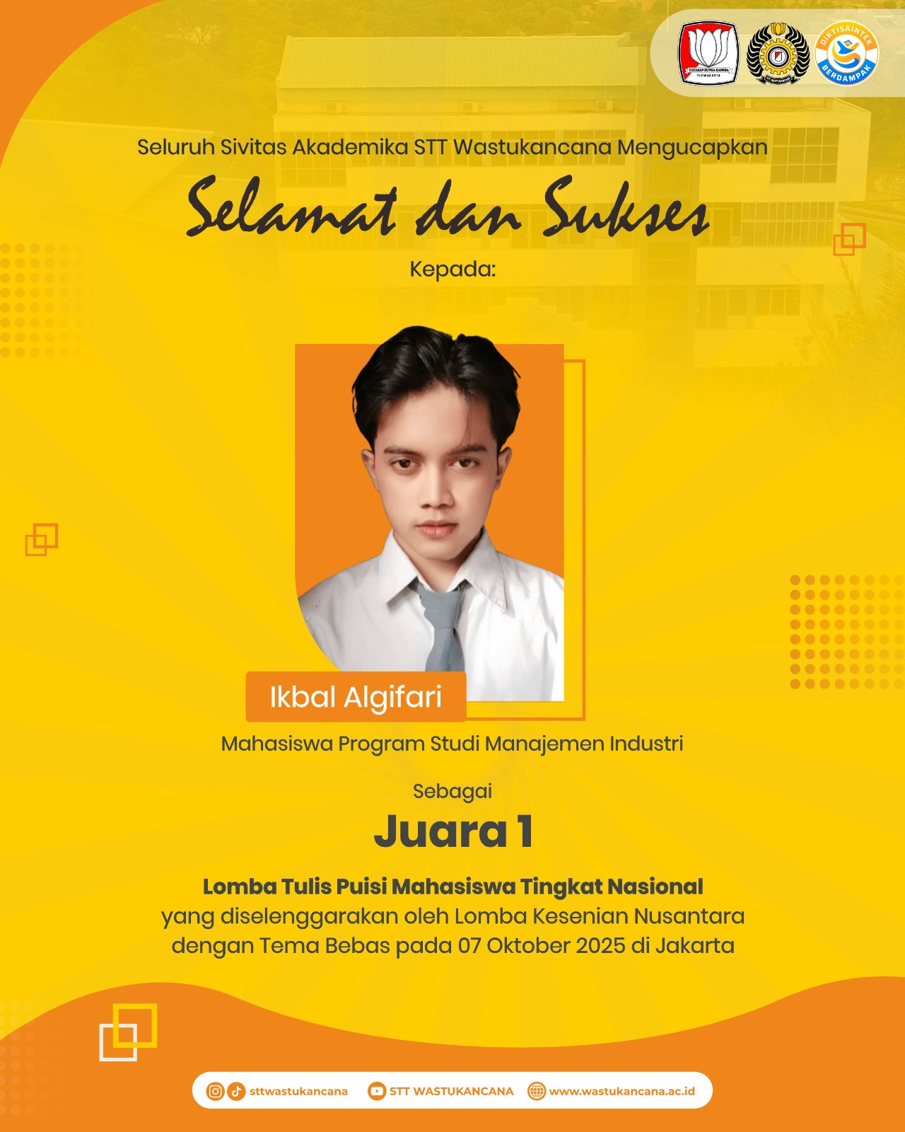 Juara Lomba menulis Puisi 2025