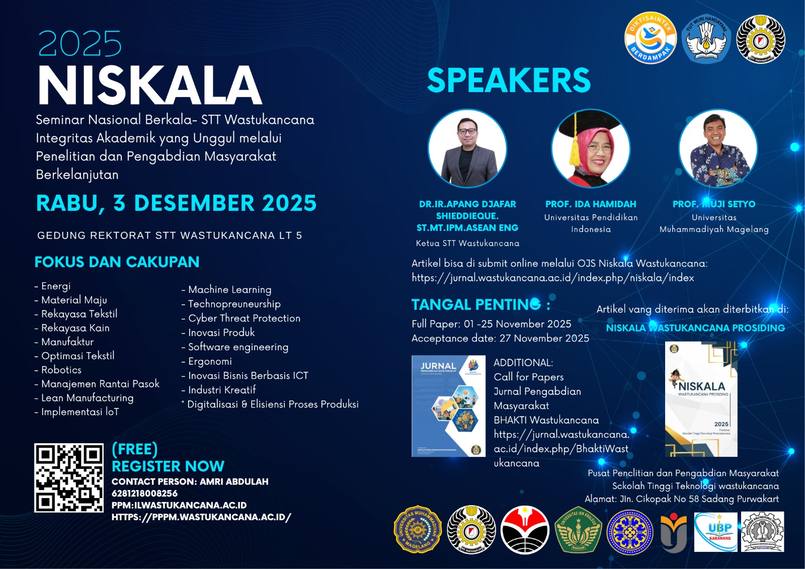 Seminar Nasional NISKALA Wastukancana 2025