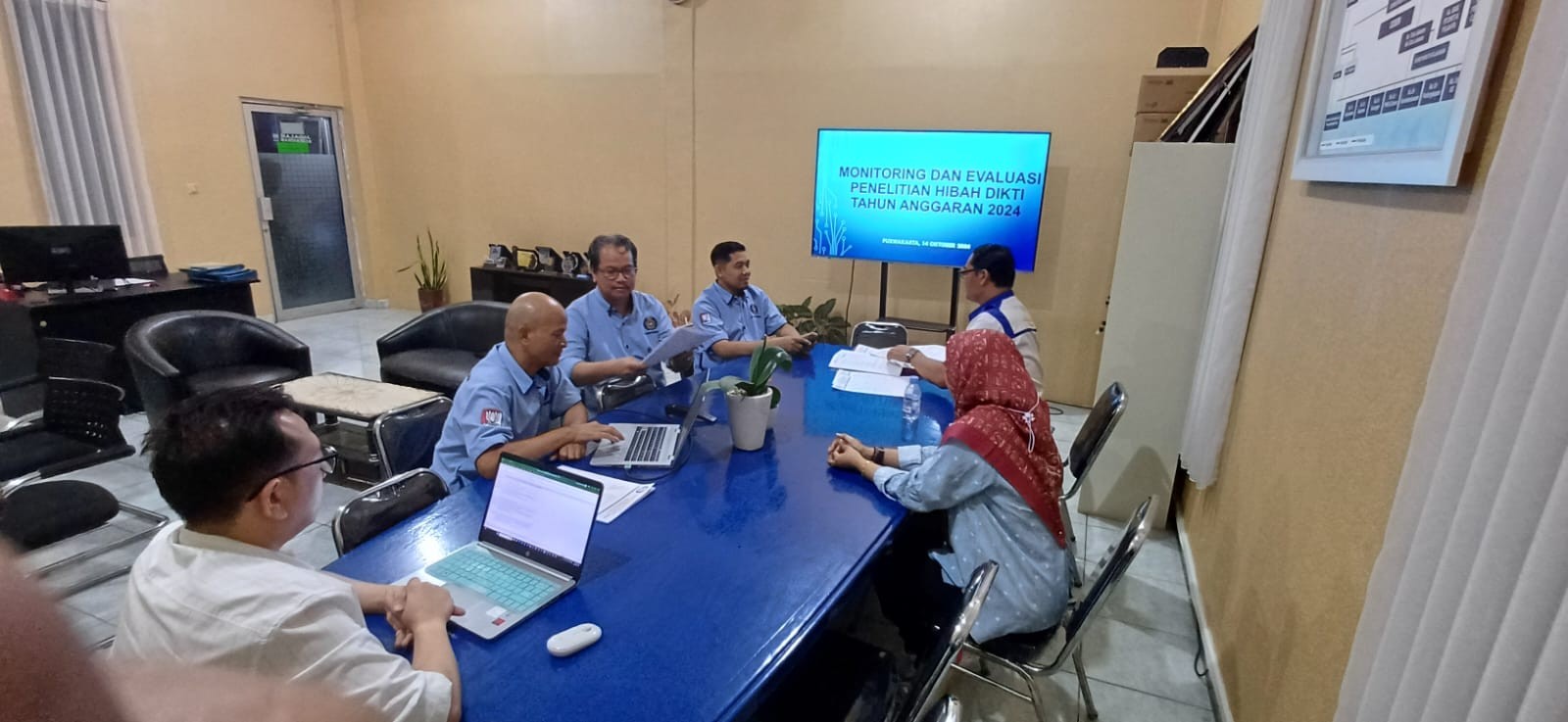 Monitoring dan Evaluasi Kegiatan Penelitian Tahun Anggaran 2024